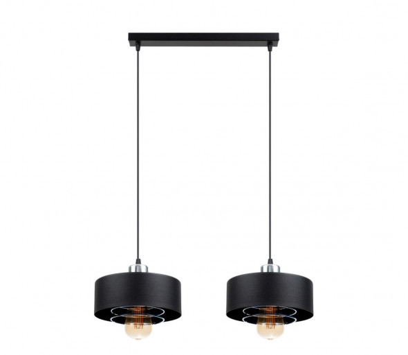 Żyrandol na lince VEST 2xE27/60W/230V