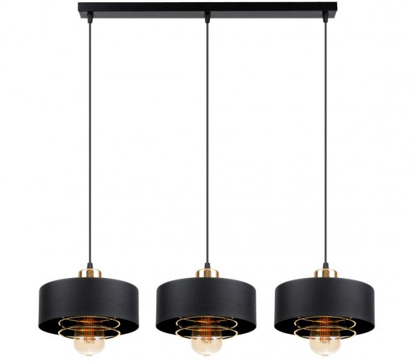 Żyrandol na lince VEST 3xE27/60W/230V