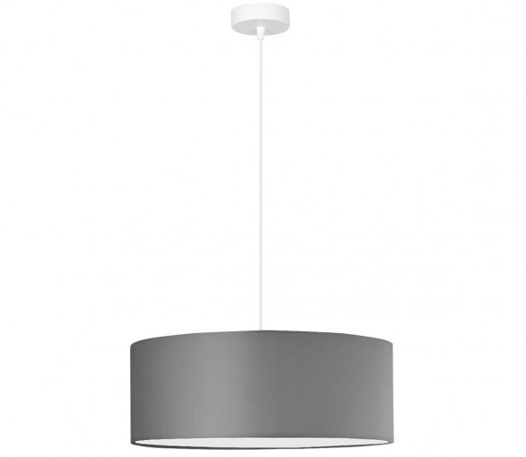 Żyrandol na lince WERT 1xE27/60W/230V szary