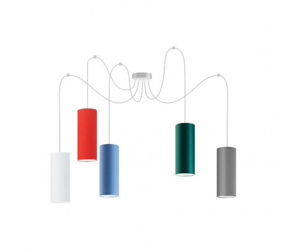 Żyrandol na lince ZIK 5xE27/40W/230V