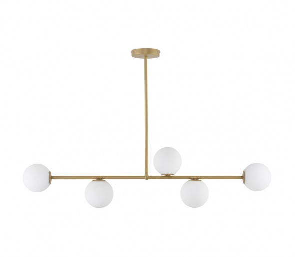 Żyrandol on a pole GAMA 5xG9/12W/230V gold