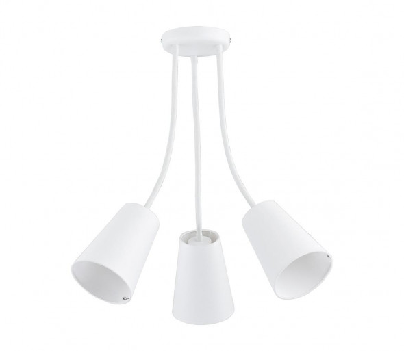 Żyrandol WIRE WHITE 3xE27/60W/230V