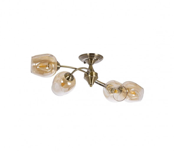 Żyrandol wiszący 4xE27/60W/230V