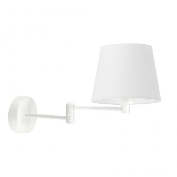 Biały kinkiet z regulowanym ramieniem LUGO WYSYŁKA 24H