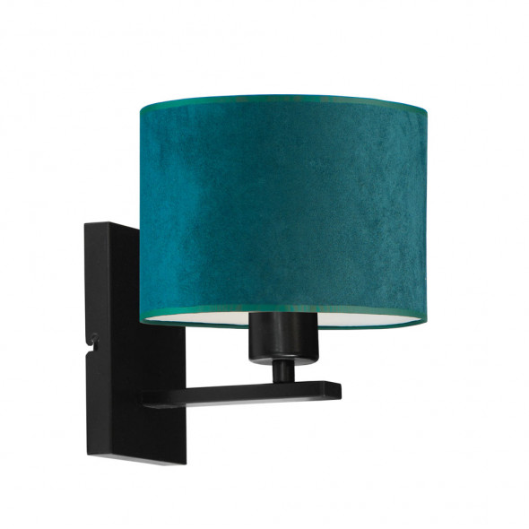 Designerskie oświetlenie ścienne ELVORA VELUR - welurowy abażur WYSYŁKA 24H