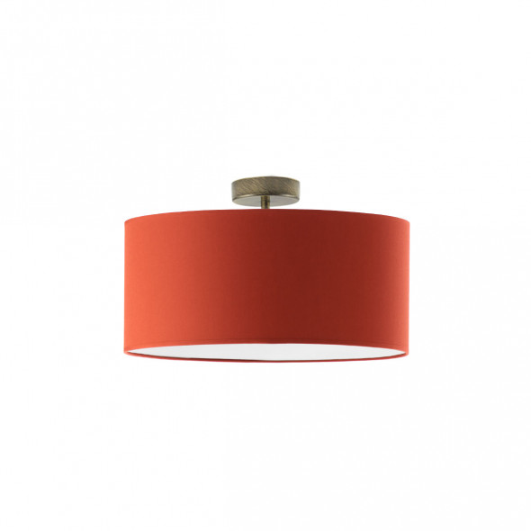 Designerskie oświetlenie sufitowe WENECJA fi - 40 cm - kolor rdzawy WYSYŁKA 24H