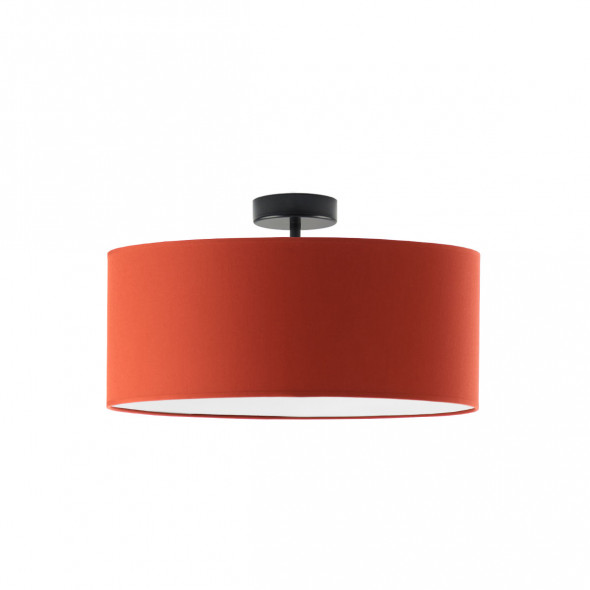 Lampa sufitowa z abażurem WENECJA fi - 50 cm - kolor rdzawy WYSYŁKA 24H