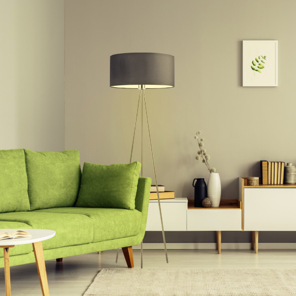 Nowoczesna lampa do salonu z włącznikiem nożnym SEWILLA  WYSYŁKA 24H