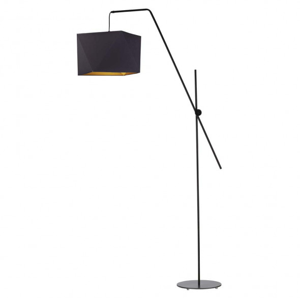Nowoczesna lampa do salonu z włącznikiem nożnym TOLEDO GOLD WYSYŁKA 24H