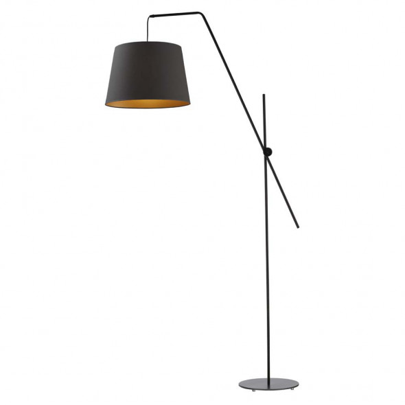 Nowoczesna lampa do salonu z włącznikiem nożnym VIGO GOLD WYSYŁKA 24H