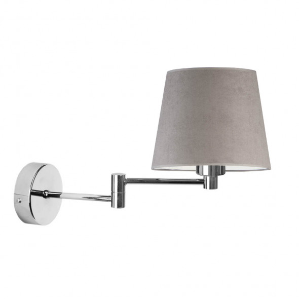 Oprawa ścienna z welurowym abażurem LUGO VELUR WYSYŁKA 24H