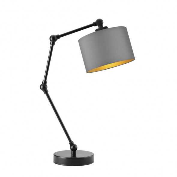 Stylowe oświetlenie stołowe z abażurem ASMARA GOLD WYSYŁKA 24H