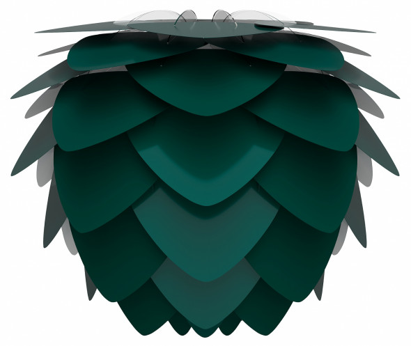 Abażur ALUVIA - UMAGE / Vita Copenhagen | forest green mini Ø 40 x 30 cm