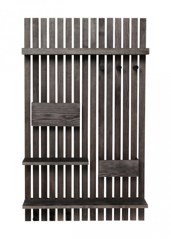 Drewniany organizer na ścianę / półka - ferm LIVING