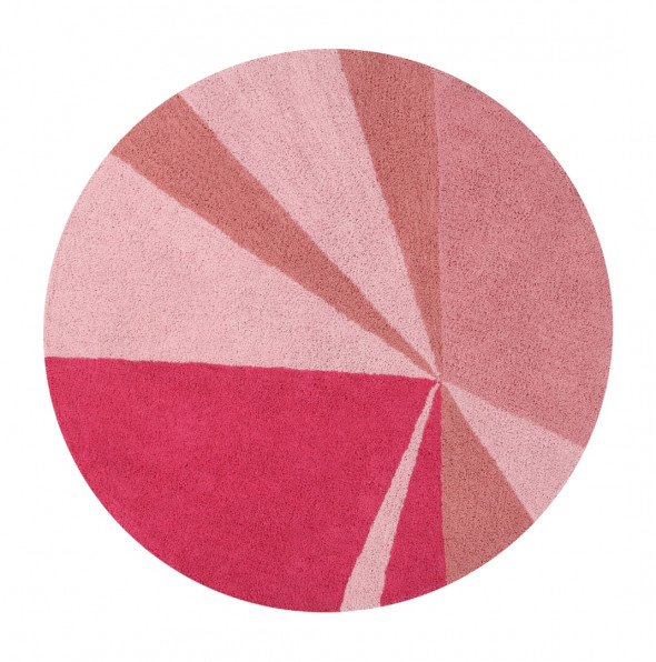 Dywan bawełniany GEOMETRIC - różne kolory - Lorena Canals pink | różowy