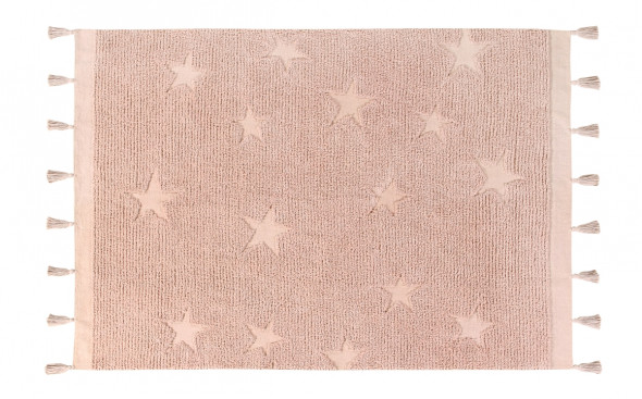 Dywan bawełniany HIPPY STARS - różne kolory - Lorena Canals natural | naturalny