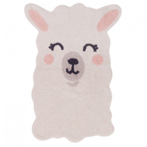 Dywan bawełniany Smile Like A Llama - Lorena Canals