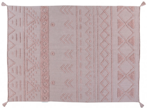 Dywan bawełniany TRIBU Vintage Nude - Lorena Canals 120 x 160 cm | S
