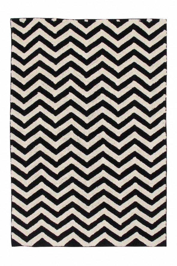 Dywan bawełniany ZIG-ZAG - Lorena Canals 80 x 230 cm