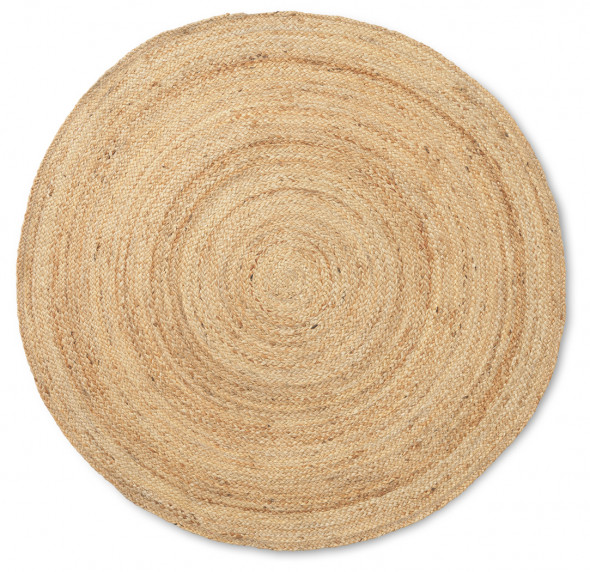 Dywan jutowy Eternal okrągły  - ferm LIVING naturalny | natural, Small