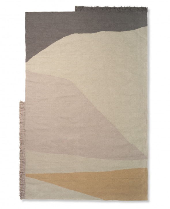 Dywan KELIM Earth - różne rozmiary - ferm LIVING 140 x 200 cm