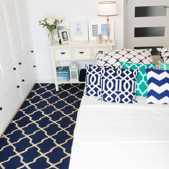 Dywan wełniany CLASSIC TRELLIS - White Oaks 250 x 350 cm