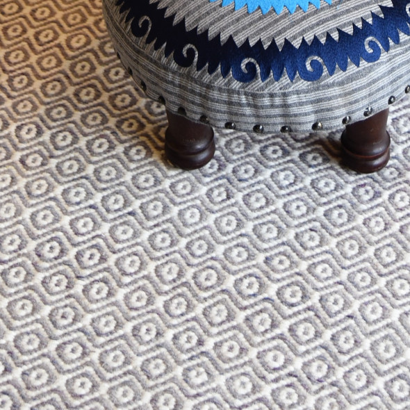 Dywan wełniany ORACLE - White Oaks Turquoise, 230 x 300 cm