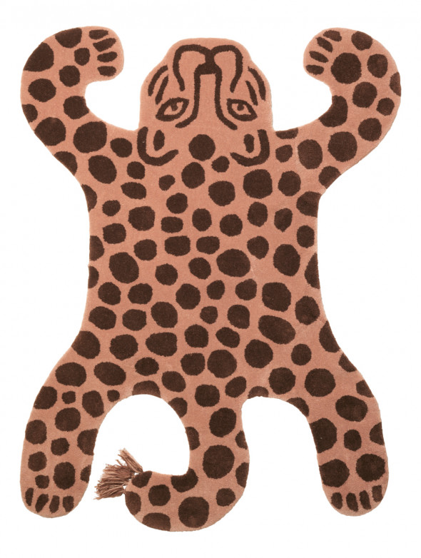 Dywanik wełniany SAFARI Lampart - ferm LIVING