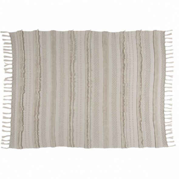 Koc bawełniany Air - Lorena Canals dune white