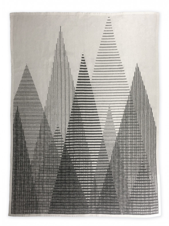 Koc bawełniany FOREST - IHANNA HOME M (100 x 140 cm)