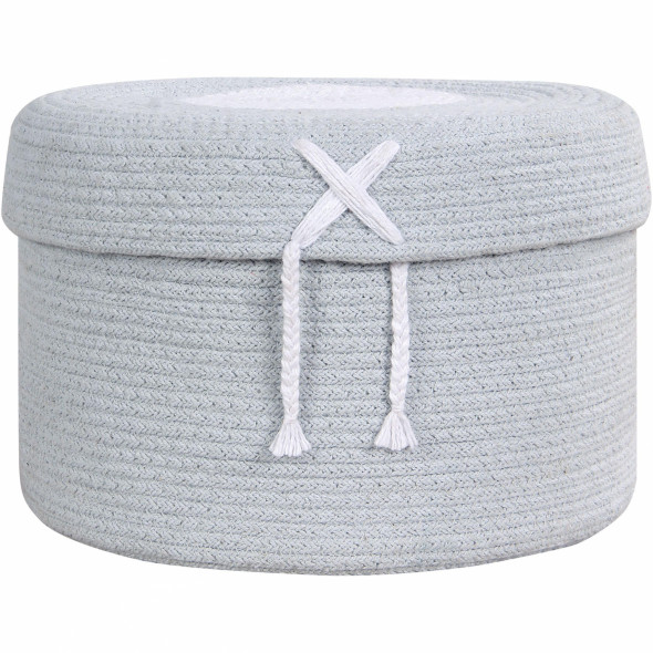 Kosz dekoracyjny Candy Box - Lorena Canals light blue, S 20x13 cm