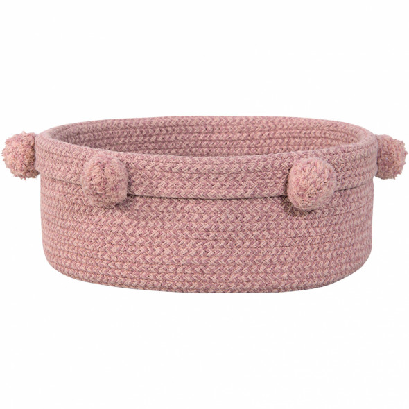 Kosz dekoracyjny Tray Natural - Lorena Canals ash rose