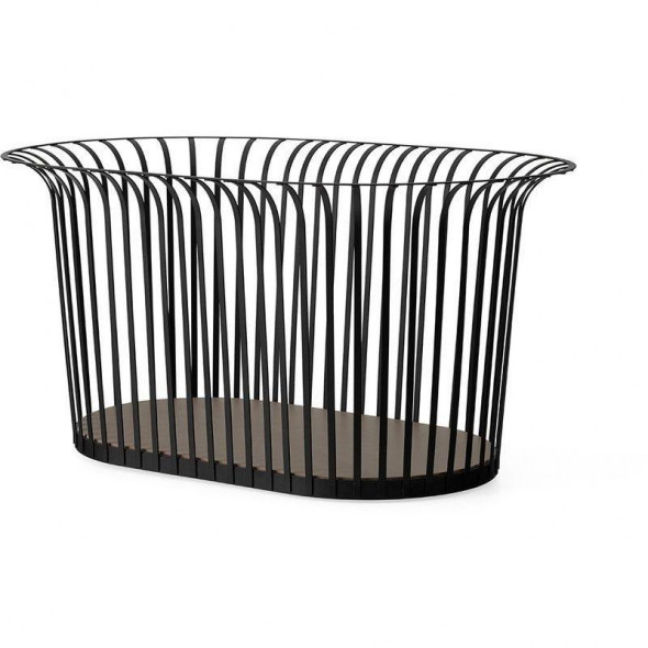 Kosz Ribbon - Menu Black