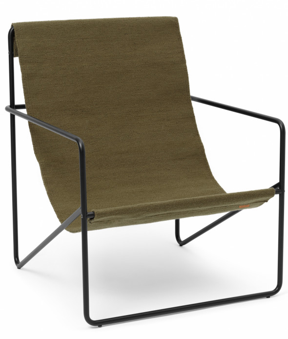 Krzesło Desert - ferm LIVING black | olive