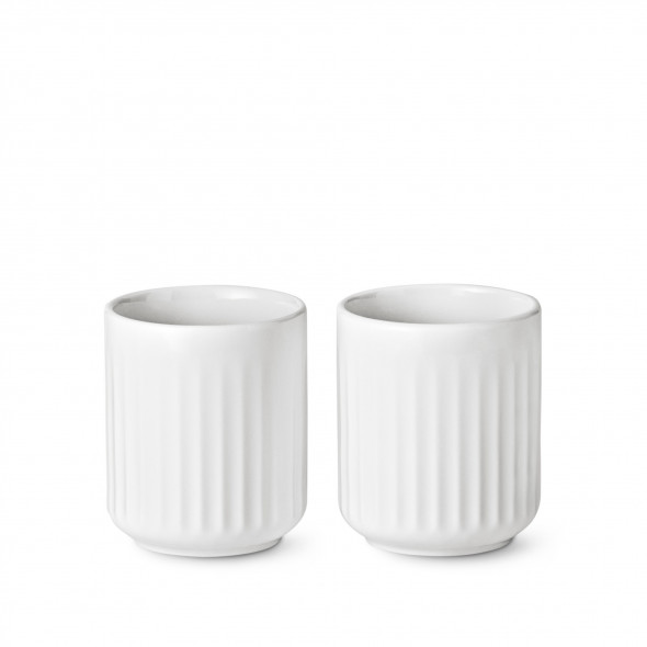 Kubek termiczny 300 ml biały - 2 szt - Lyngby