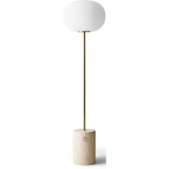 Lampa podłogowa JWDA - Menu White Marble/Bronzed Brass