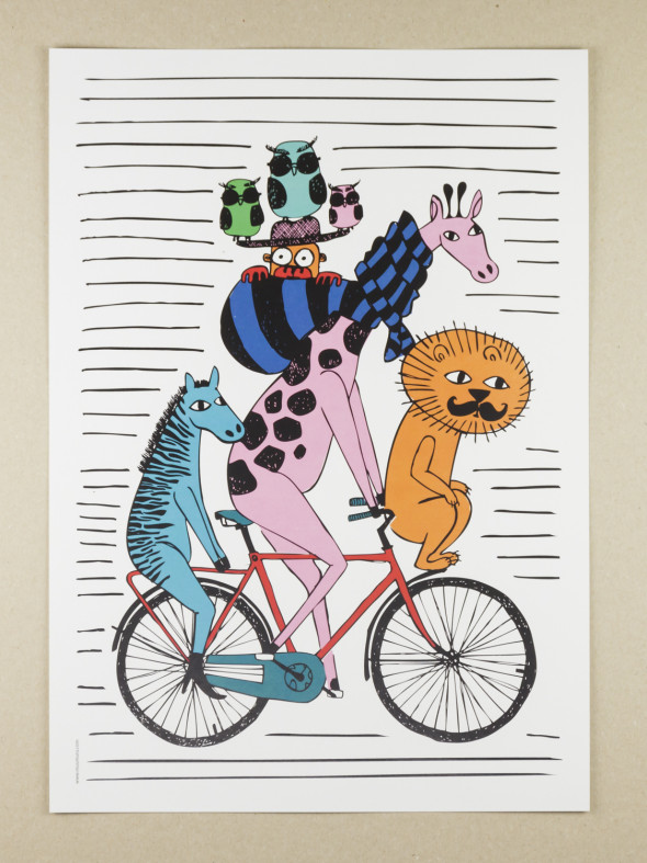 Plakat A3 Come Ride With Me