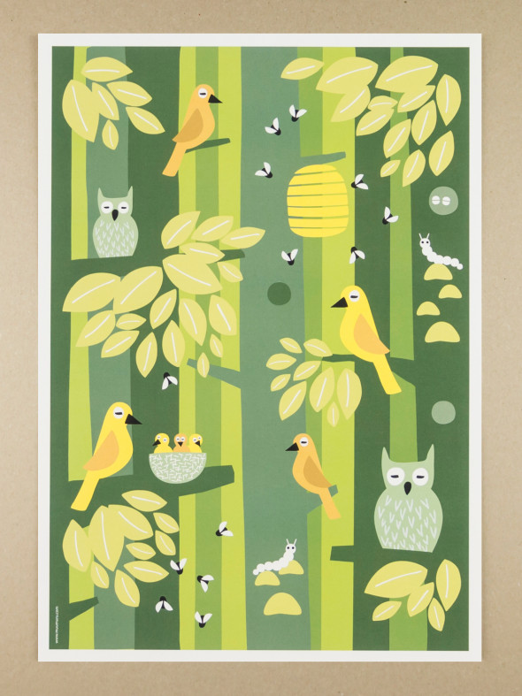 Plakat A3 Lintukoto