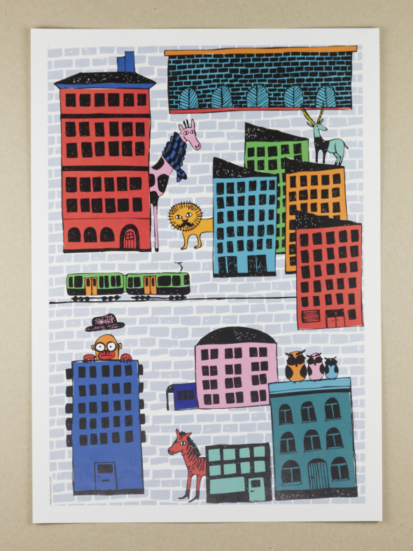 Plakat A3 Oh Betong betong