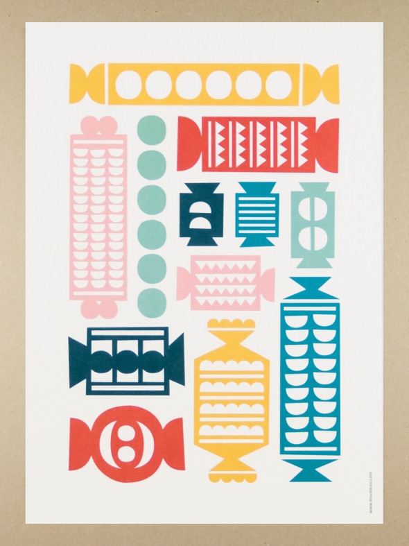 Plakat A4 Karkkipäivä