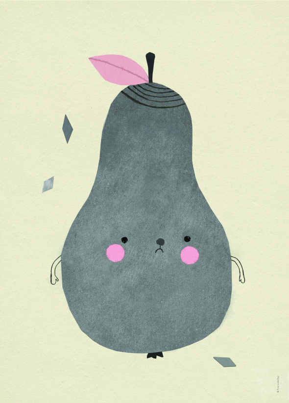 Plakat Gruszka PIRUM PARUM - Fine Little Day