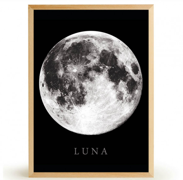 Plakat LUNA - FOX ART STUDIO 40 x 50 cm