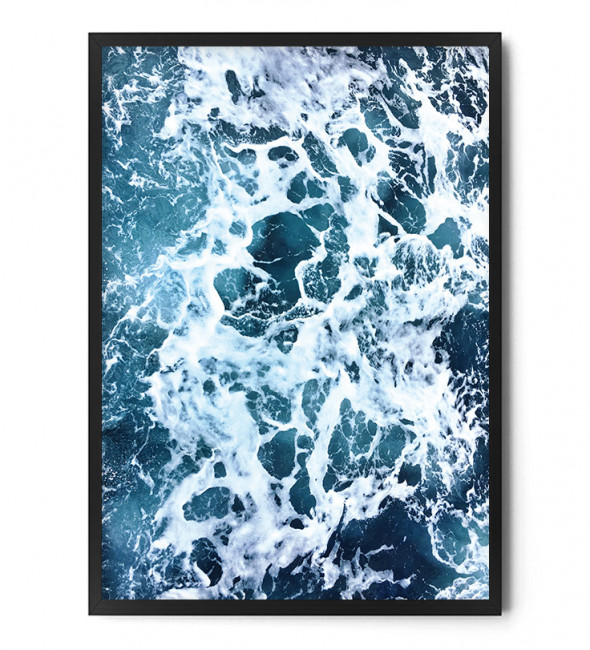 Plakat MORSKIE KLIMATY no.4 - FOX ART STUDIO A3 (29,7 cm x 42 cm)