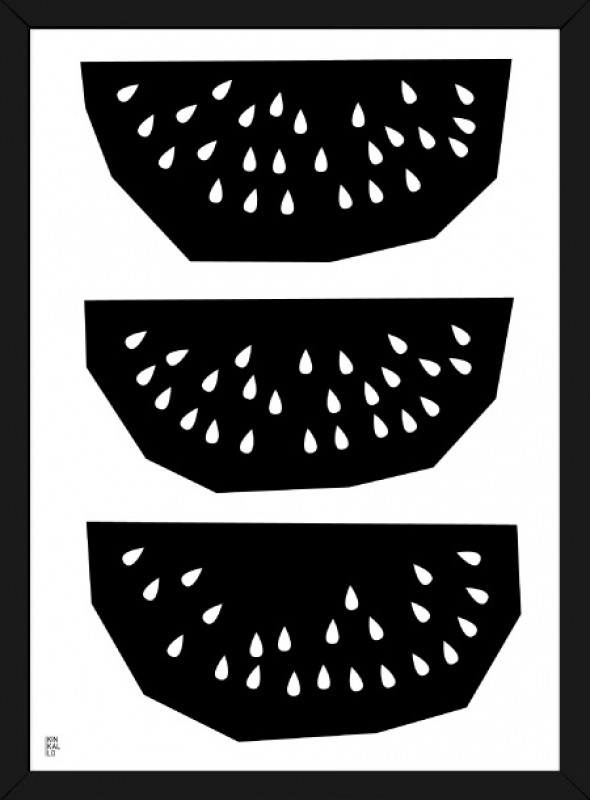 Plakat Owoc Arbuzy - Kinkallo
