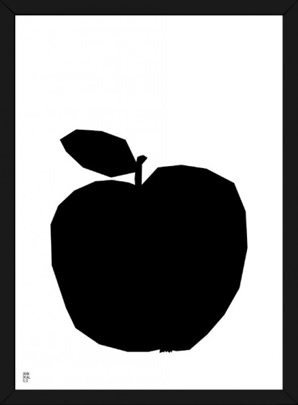 Plakat Owoc Jabłko - Kinkallo