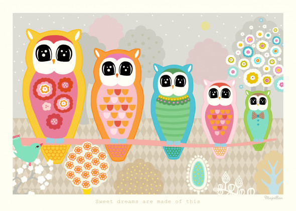 Plakat Sweet Dreams - Majvillan