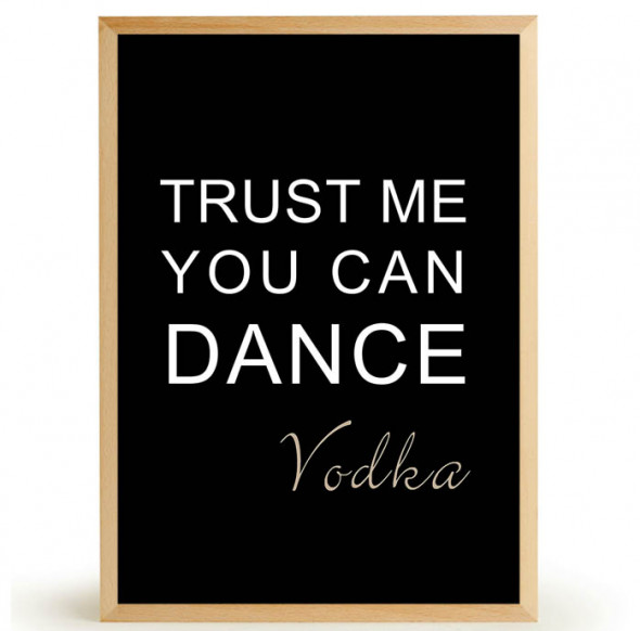 Plakat VODKA - FOX ART STUDIO 40 x 50 cm