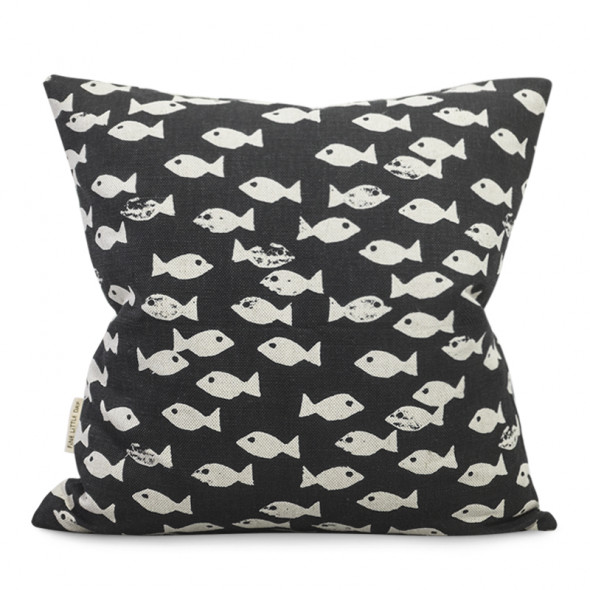 Poduszka FISH - Fine Little Day czarny