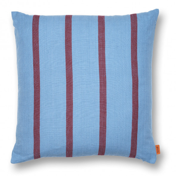 Poduszka Grand - niebieski | bordowy - ferm LIVING