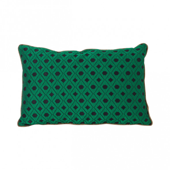 Poduszka Salon MOSAIC zielona - ferm LIVING